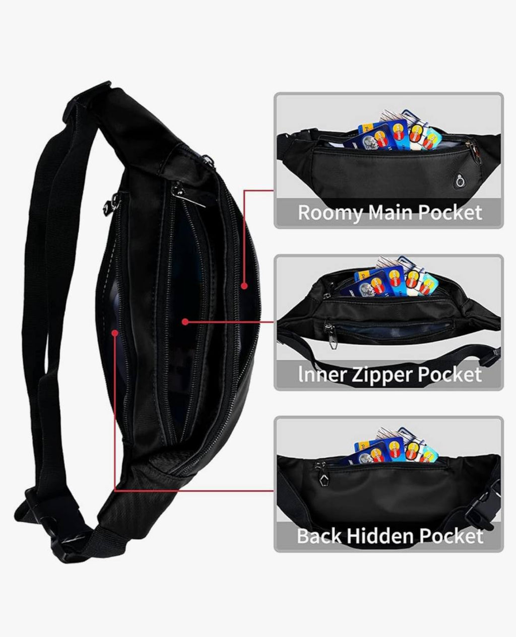 Stylish Waist Bag – Lightweight Everyday Fanny Pack