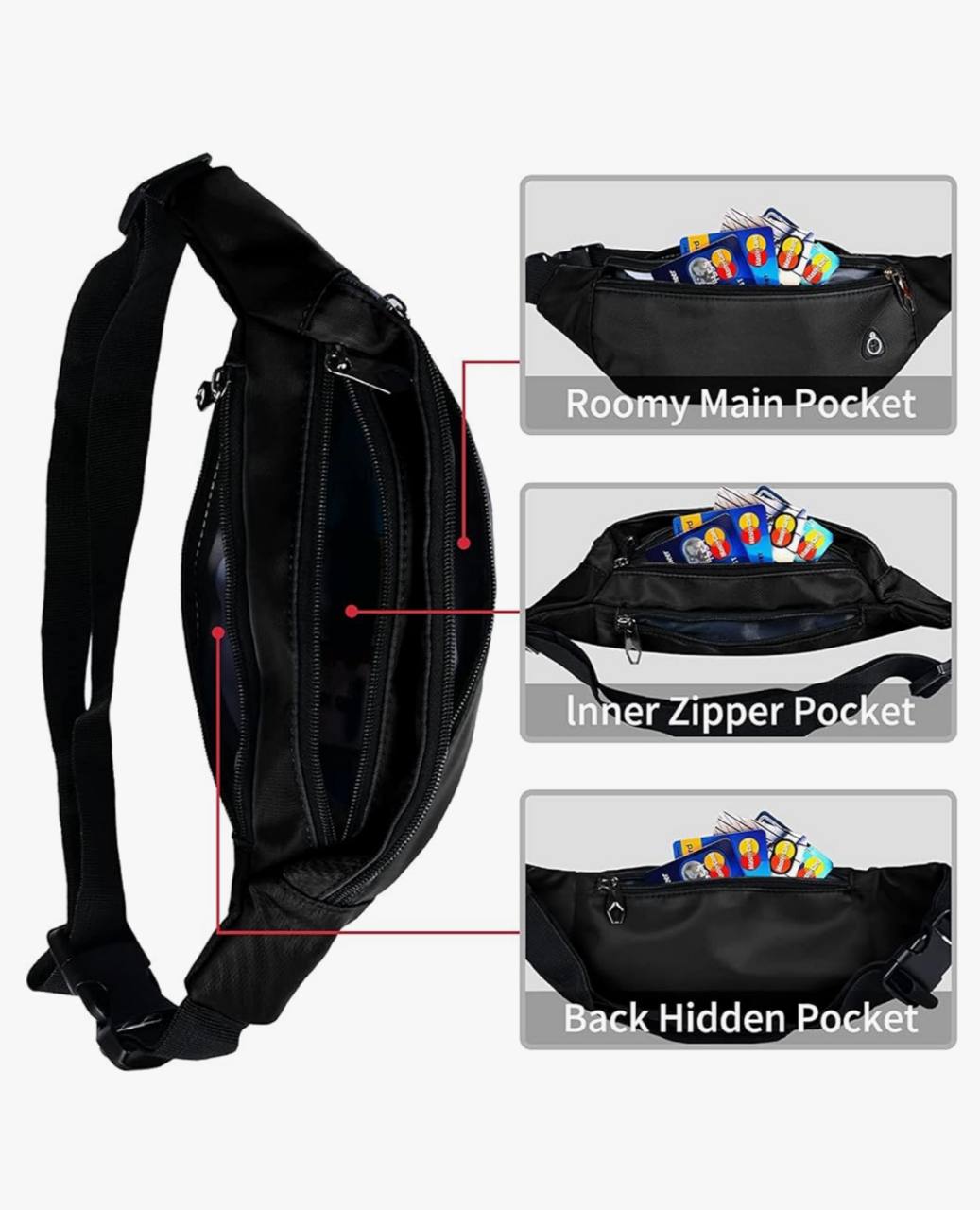 Stylish Waist Bag – Lightweight Everyday Fanny Pack