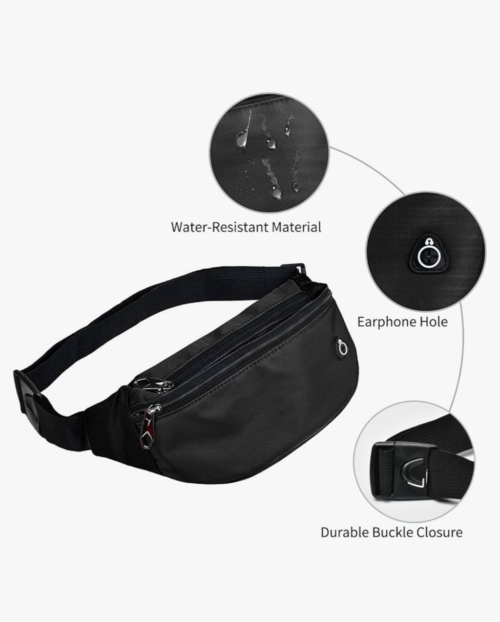 Stylish Waist Bag – Lightweight Everyday Fanny Pack